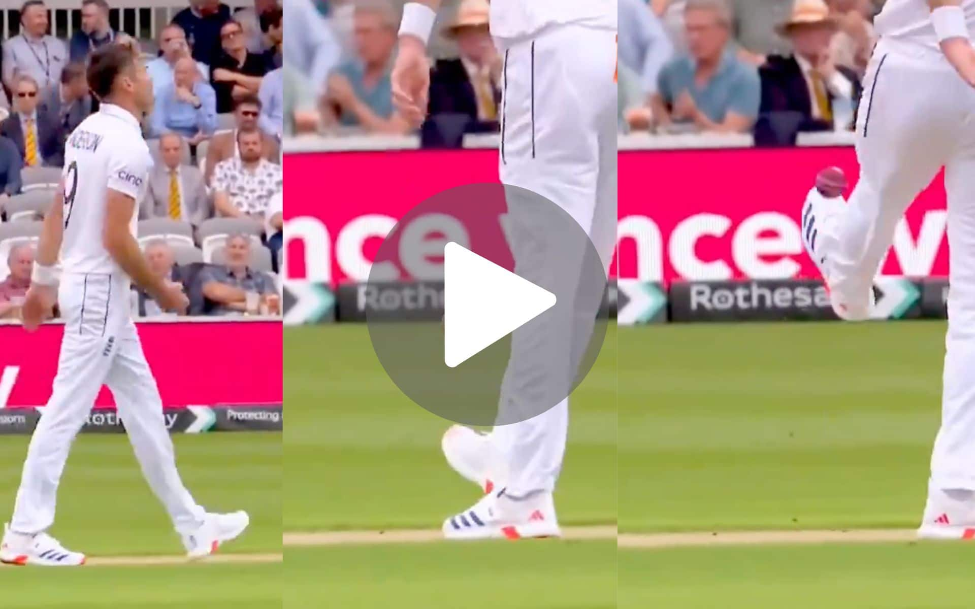 [Watch] James Anderson Auditions For Euros With 'Messi-like' Juggling In Farewell Game